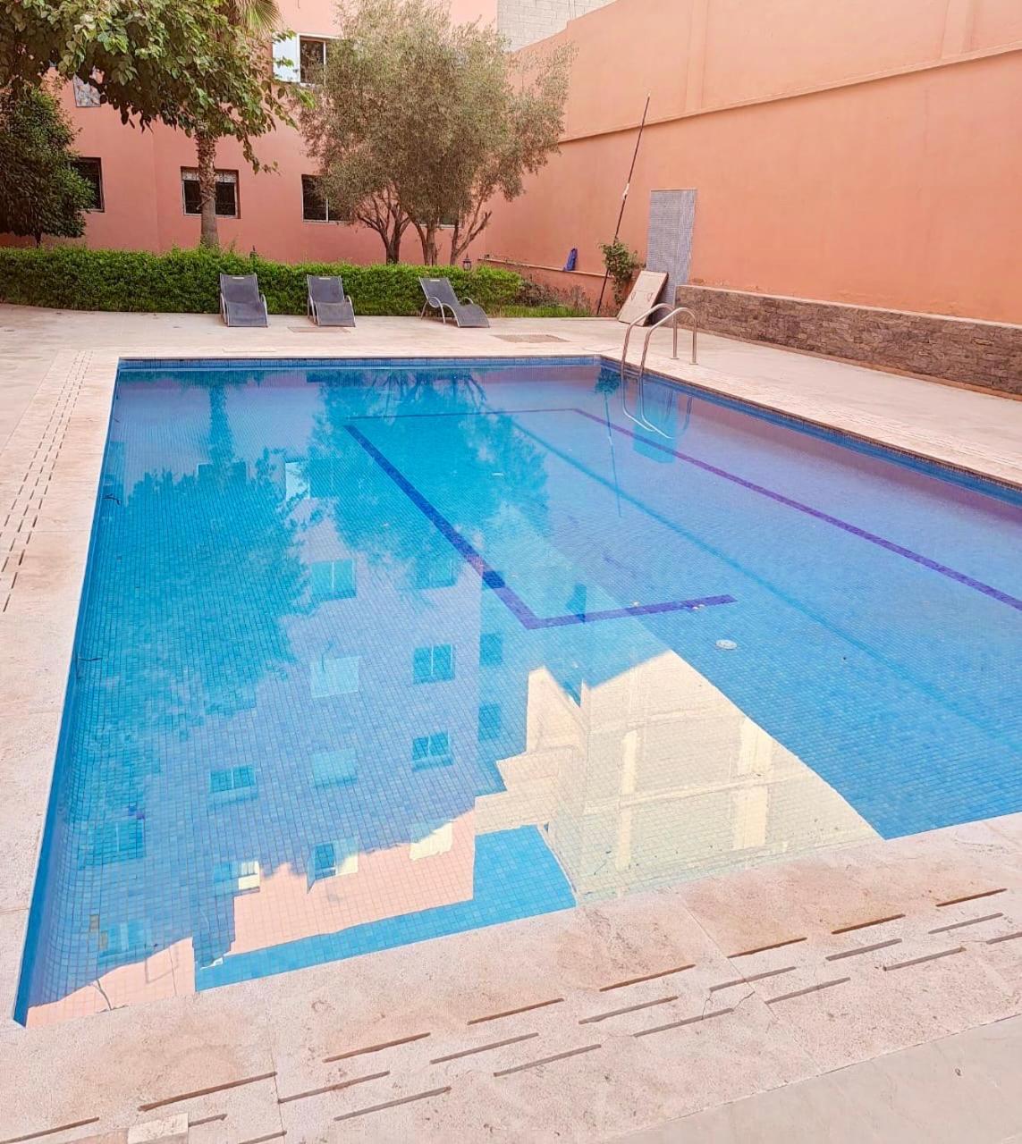 5 Minutes De La Gare Et Centre Ville Piscine Parking Marrakesh Buitenkant foto